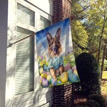 Load image into Gallery viewer, Belgian Tervuren Easter Egg Hunt House Flag