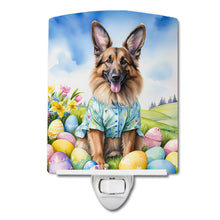 Load image into Gallery viewer, Belgian Tervuren Easter Egg Hunt Ceramic Night Light