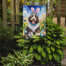 Load image into Gallery viewer, Bernedoodle Easter Garden Flag - Easter Egg Hunt - Dog-Themed Spring Yard Decor