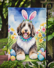 Load image into Gallery viewer, Bernedoodle Easter Garden Flag - Easter Egg Hunt - Dog-Themed Spring Yard Decor