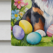 Load image into Gallery viewer, Bernese Mountain Dog Easter Egg Hunt House Flag