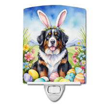 Load image into Gallery viewer, Bernese Mountain Dog Easter Egg Hunt Ceramic Night Light