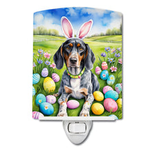 Load image into Gallery viewer, Bluetick Coonhound Easter Egg Hunt Ceramic Night Light