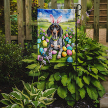 Load image into Gallery viewer, Bluetick Coonhound Easter Garden Flag - Easter Egg Hunt - Dog-Themed Spring Yard Decor