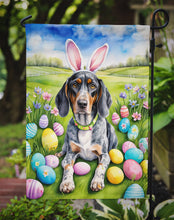 Load image into Gallery viewer, Bluetick Coonhound Easter Garden Flag - Easter Egg Hunt - Dog-Themed Spring Yard Decor