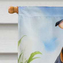 Load image into Gallery viewer, Bluetick Coonhound Easter Egg Hunt House Flag