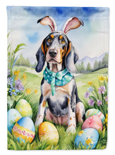 Load image into Gallery viewer, Bluetick Coonhound Easter Egg Hunt House Flag