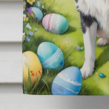 Load image into Gallery viewer, Border Collie Easter Egg Hunt House Flag