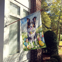Load image into Gallery viewer, Border Collie Easter Egg Hunt House Flag