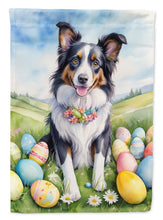 Load image into Gallery viewer, Border Collie Easter Egg Hunt House Flag