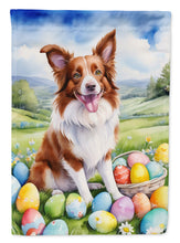 Load image into Gallery viewer, Border Collie Easter Garden Flag - Easter Egg Hunt - Dog-Themed Spring Yard Decor