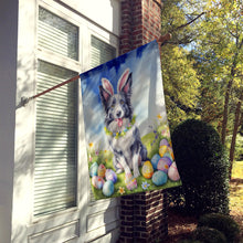 Load image into Gallery viewer, Border Collie Easter Egg Hunt House Flag
