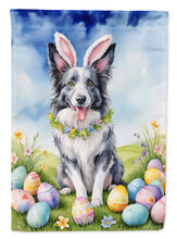 Load image into Gallery viewer, Border Collie Easter Egg Hunt House Flag