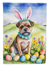 Load image into Gallery viewer, Border Terrier Easter Egg Hunt House Flag