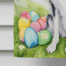 Load image into Gallery viewer, Borzoi Easter Egg Hunt House Flag