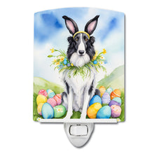 Load image into Gallery viewer, Borzoi Easter Egg Hunt Ceramic Night Light