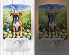 Load image into Gallery viewer, Boxer Easter Egg Hunt Ceramic Night Light