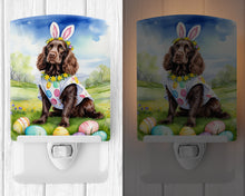 Load image into Gallery viewer, Boykin Spaniel Easter Egg Hunt Ceramic Night Light