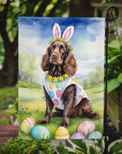 Load image into Gallery viewer, Boykin Spaniel Easter Garden Flag - Easter Egg Hunt - Dog-Themed Spring Yard Decor