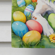Load image into Gallery viewer, Brittany Spaniel Easter Egg Hunt House Flag