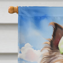 Load image into Gallery viewer, Brussels Griffon Easter Egg Hunt House Flag