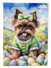 Load image into Gallery viewer, Brussels Griffon Easter Egg Hunt House Flag