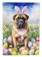 Load image into Gallery viewer, Bullmastiff Easter Egg Hunt House Flag