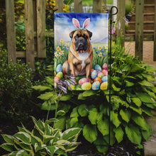 Load image into Gallery viewer, Bullmastiff Easter Garden Flag - Easter Egg Hunt - Dog-Themed Spring Yard Decor