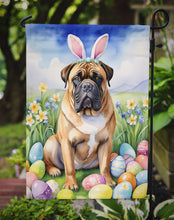 Load image into Gallery viewer, Bullmastiff Easter Garden Flag - Easter Egg Hunt - Dog-Themed Spring Yard Decor