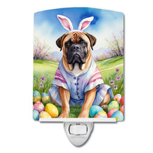 Load image into Gallery viewer, Bullmastiff Easter Egg Hunt Ceramic Night Light