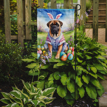 Load image into Gallery viewer, Bullmastiff Easter Garden Flag - Easter Egg Hunt - Dog-Themed Spring Yard Decor