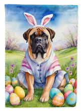 Load image into Gallery viewer, Bullmastiff Easter Garden Flag - Easter Egg Hunt - Dog-Themed Spring Yard Decor