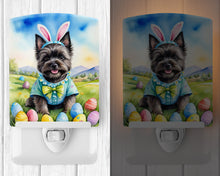 Load image into Gallery viewer, Cairn Terrier Easter Egg Hunt Ceramic Night Light