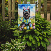 Load image into Gallery viewer, Cairn Terrier Easter Garden Flag - Easter Egg Hunt - Dog-Themed Spring Yard Decor
