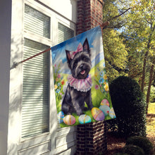 Load image into Gallery viewer, Cairn Terrier Easter Egg Hunt House Flag