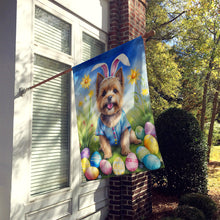 Load image into Gallery viewer, Cairn Terrier Easter Egg Hunt House Flag