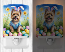 Load image into Gallery viewer, Cairn Terrier Easter Egg Hunt Ceramic Night Light