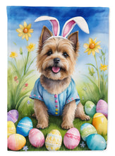 Load image into Gallery viewer, Cairn Terrier Easter Garden Flag - Easter Egg Hunt - Dog-Themed Spring Yard Decor