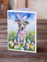 Load image into Gallery viewer, Catahoula Easter Egg Hunt Greeting Cards - Blank Note Cards – 8-Pack of Artist-Designed Cards with Envelopes