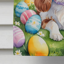 Load image into Gallery viewer, Cavalier Spaniel Easter Egg Hunt House Flag