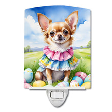 Load image into Gallery viewer, Chihuahua Easter Egg Hunt Ceramic Night Light