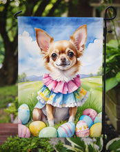 Load image into Gallery viewer, Chihuahua Easter Garden Flag - Easter Egg Hunt - Dog-Themed Spring Yard Decor