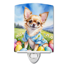Load image into Gallery viewer, Chihuahua Easter Egg Hunt Ceramic Night Light