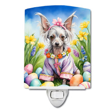 Load image into Gallery viewer, Chinese Crested Easter Egg Hunt Ceramic Night Light
