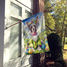 Load image into Gallery viewer, Chinese Crested Easter Egg Hunt House Flag