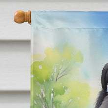 Load image into Gallery viewer, Chow Chow Easter Egg Hunt House Flag