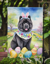 Load image into Gallery viewer, Chow Chow Easter Garden Flag - Easter Egg Hunt - Dog-Themed Spring Yard Decor