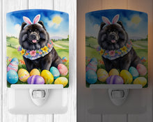 Load image into Gallery viewer, Chow Chow Easter Egg Hunt Ceramic Night Light