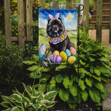 Load image into Gallery viewer, Chow Chow Easter Garden Flag - Easter Egg Hunt - Dog-Themed Spring Yard Decor