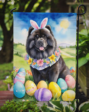 Load image into Gallery viewer, Chow Chow Easter Garden Flag - Easter Egg Hunt - Dog-Themed Spring Yard Decor